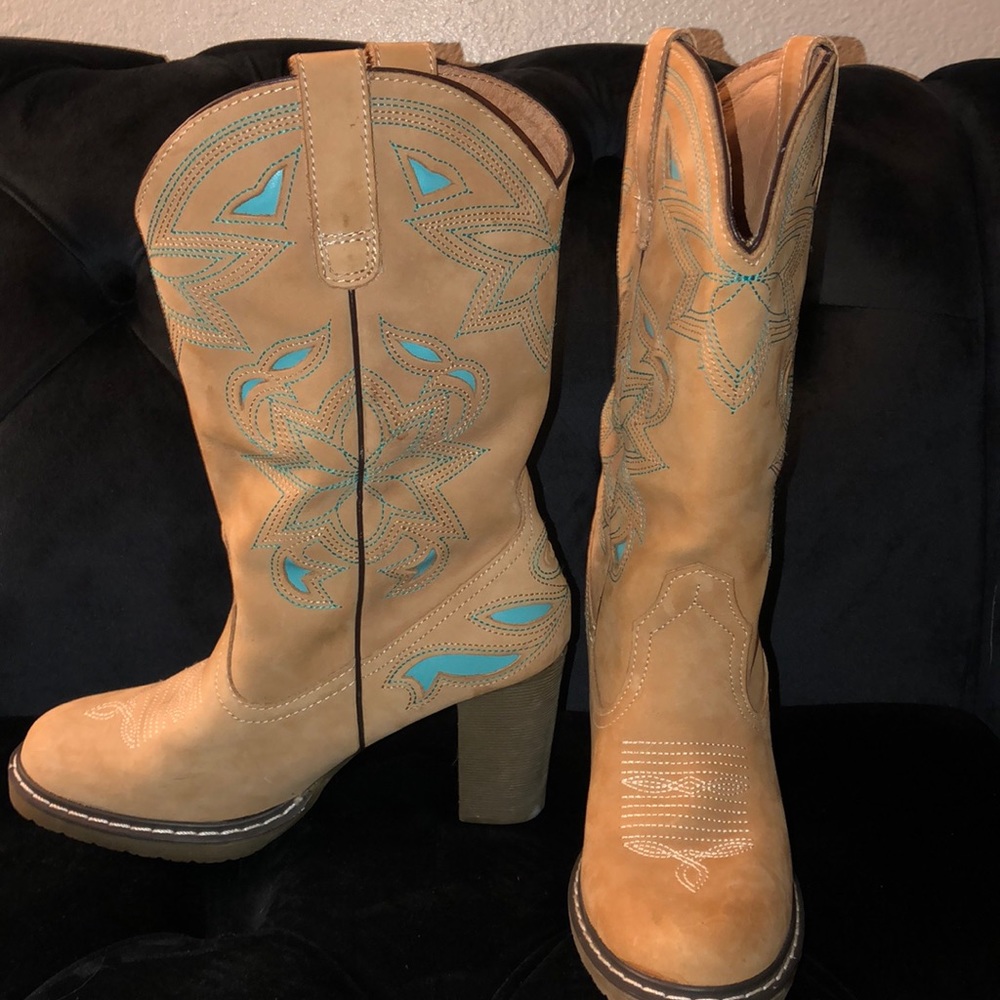 Roper Rockstar Heeled Cowboy Boots (discontinued)